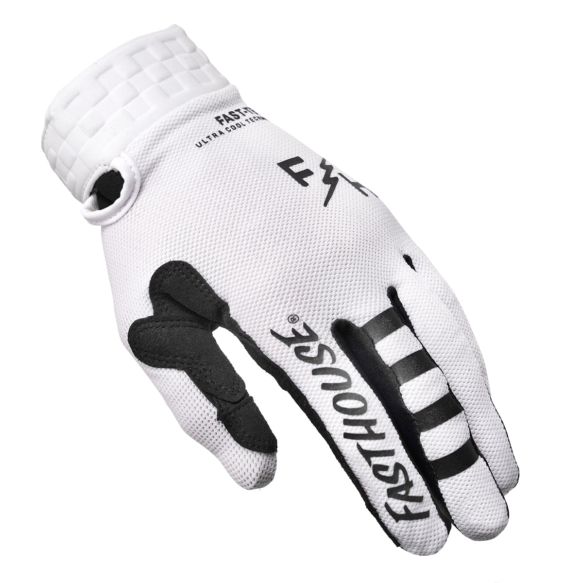 Fasthouse Vapor Glove  White/Black - XXL