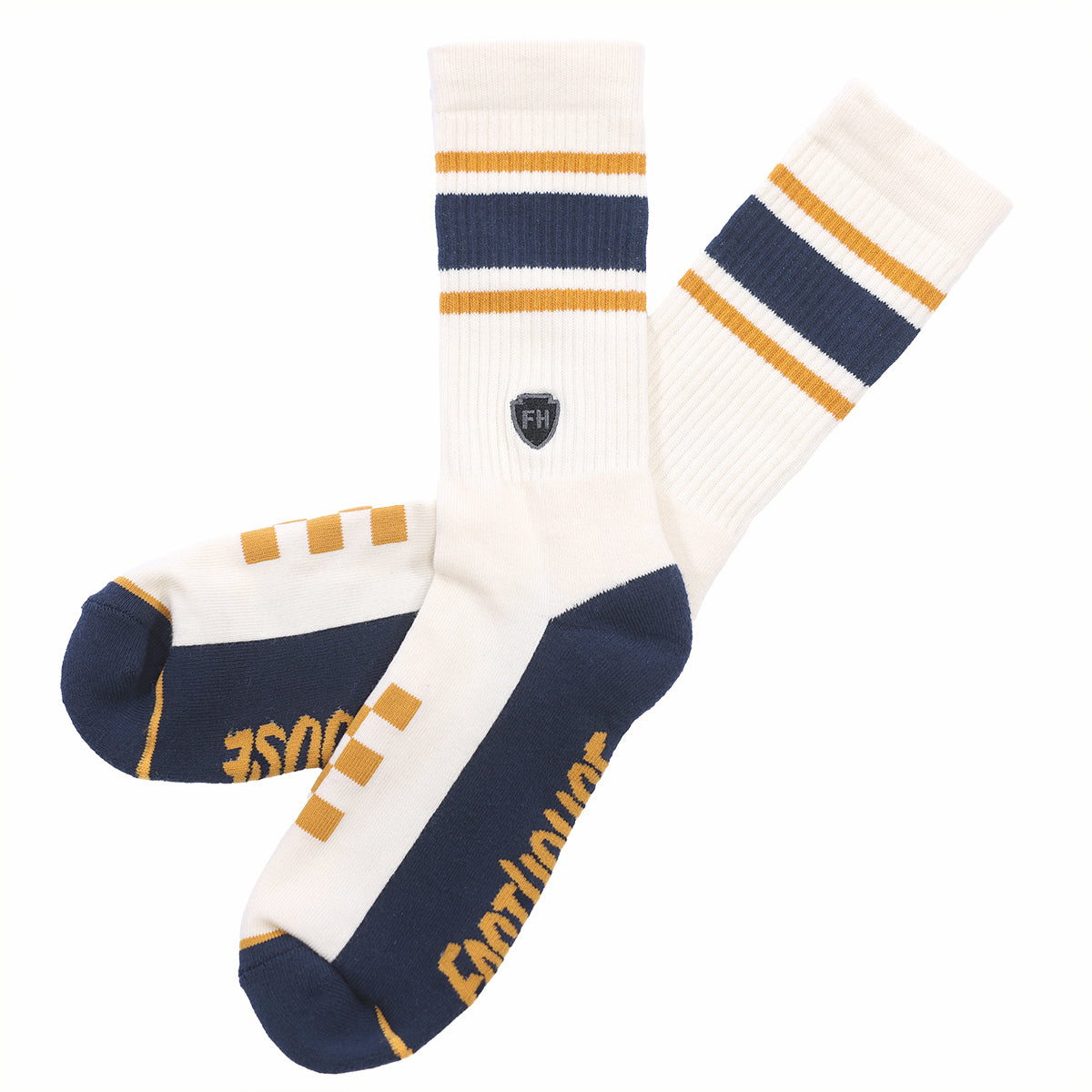 Fasthouse Venice Sock Off-White/Midnight Navy