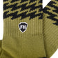 Voltage Sock - Heather Olive