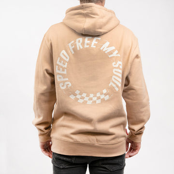 Vortex Hoodie Pullover, Sand - LG.