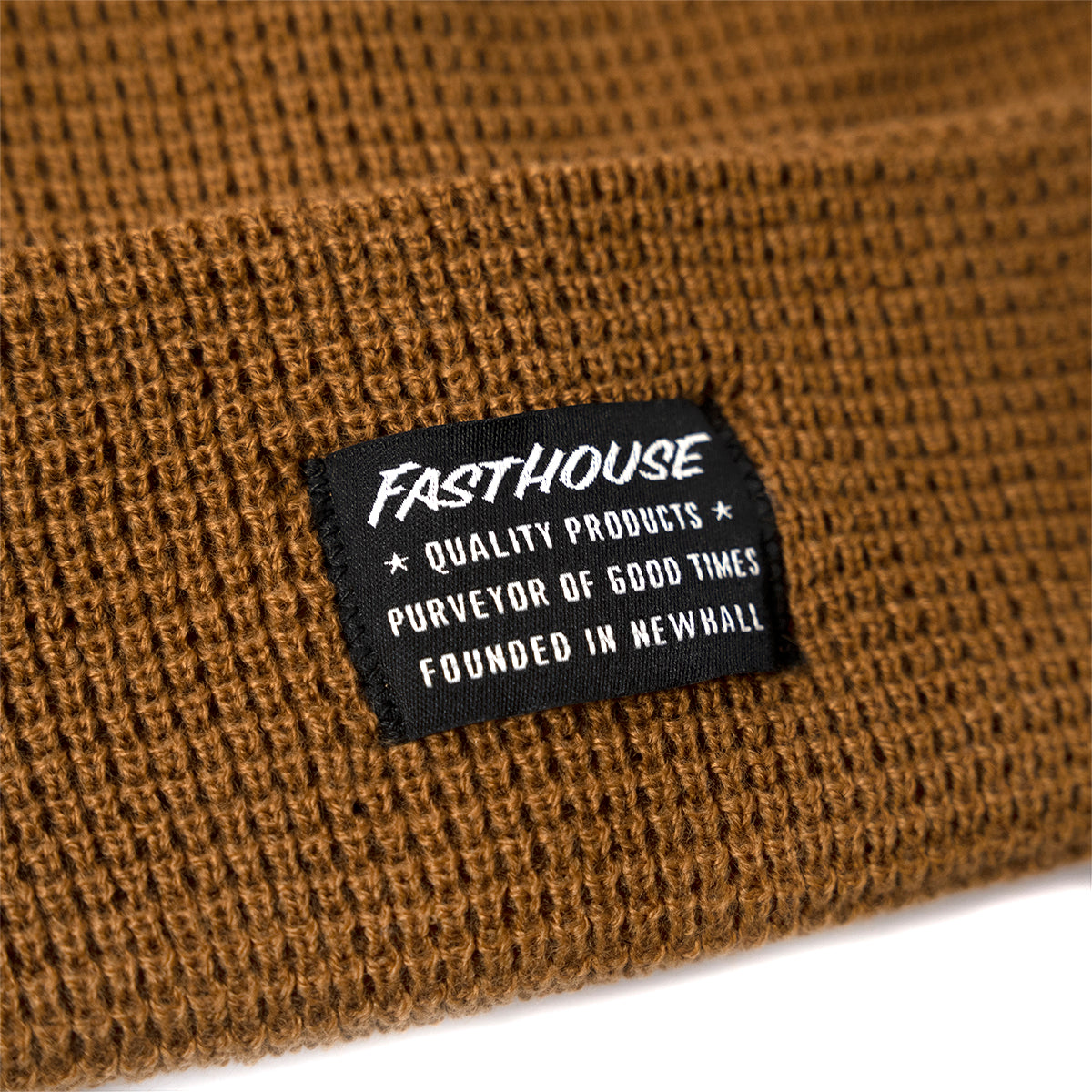 Waffle Beanie - Camel