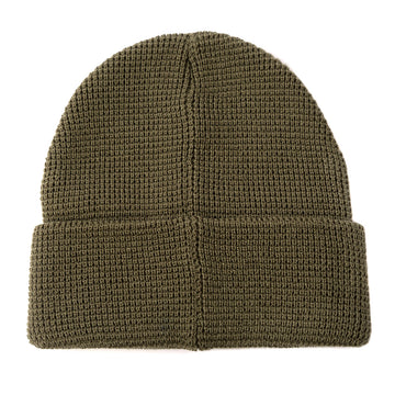 Waffle Beanie - Olive