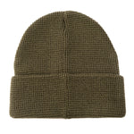 Waffle Beanie - Olive