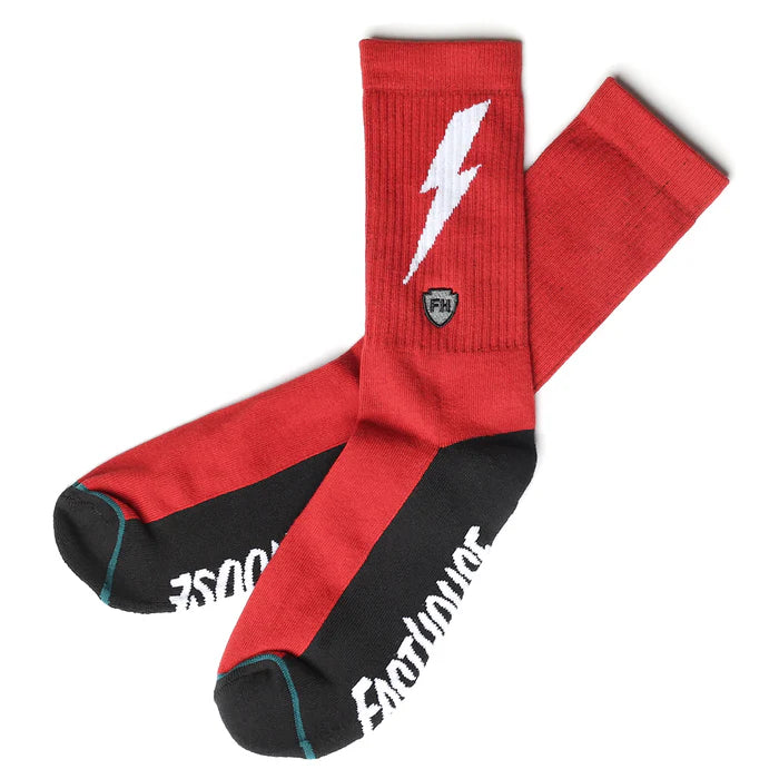 Fasthouse Wired Sock Cardnal - Large /  X-Large