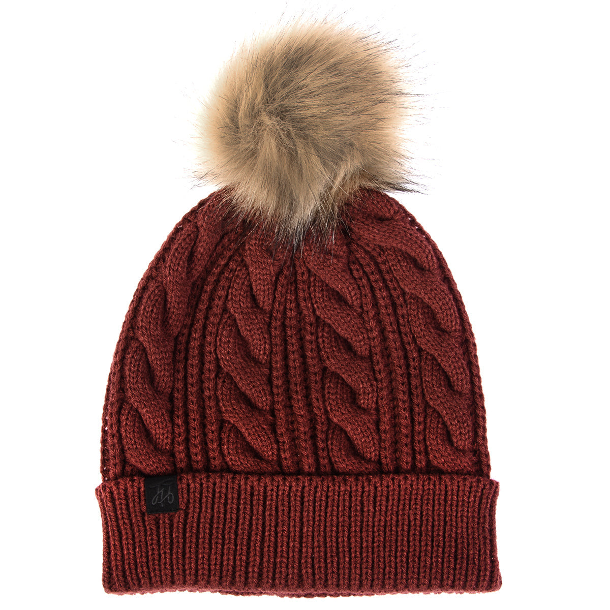 Fasthouse Women's Daylight Pom Beanie Maroon - OS