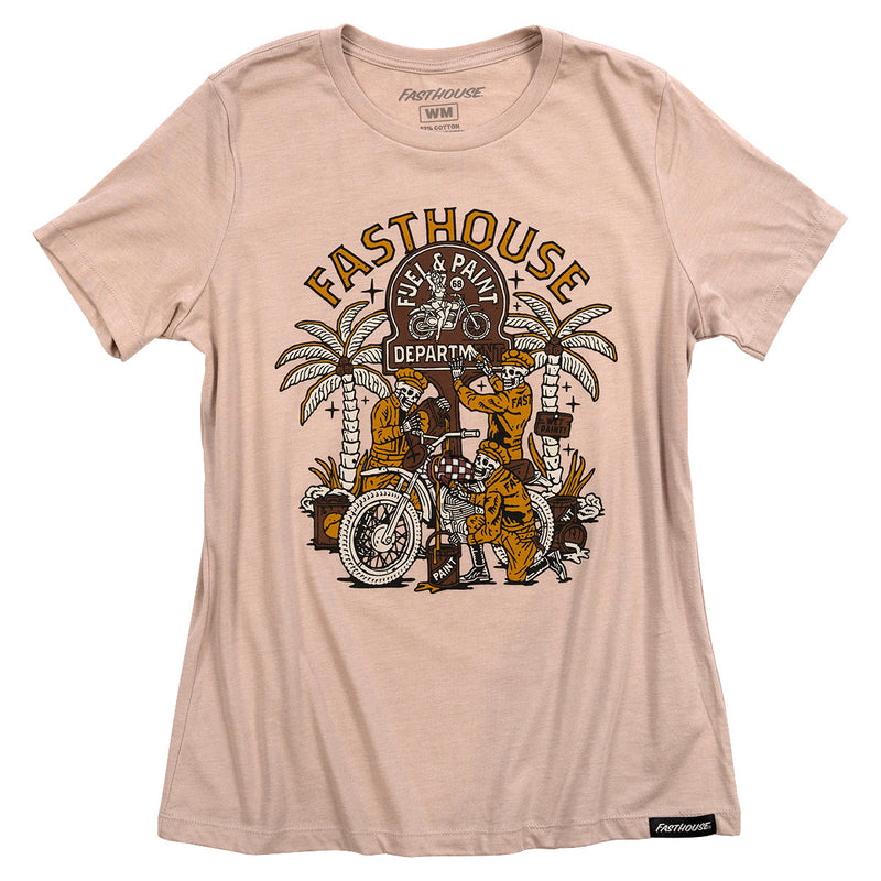 Macabre Women's Tee - Heather Pink Gravel