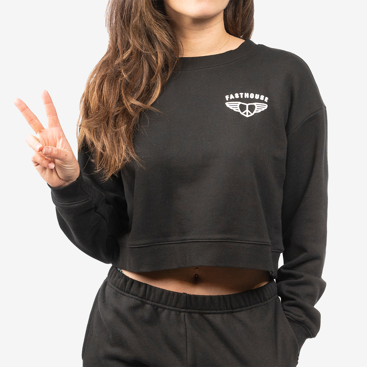 Phoenix Fleece Women's Pullover - Black