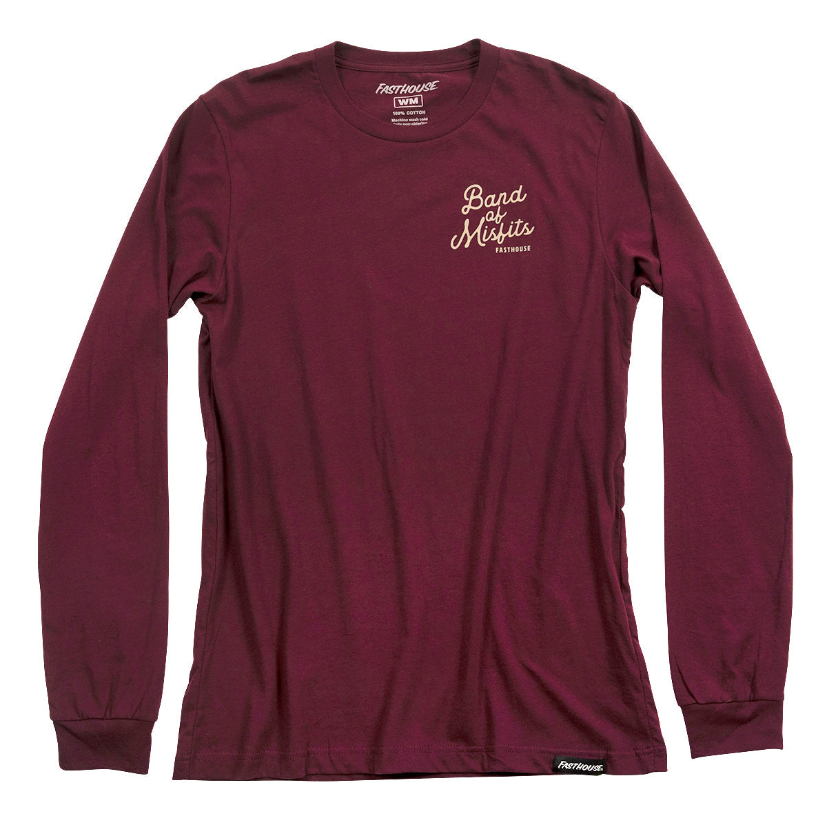 Revival Long Sleeve Women's Tee - Maroon