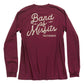Revival Long Sleeve Women's Tee - Maroon