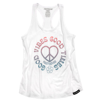 Fasthouse Womens Vivid Tank White Medium