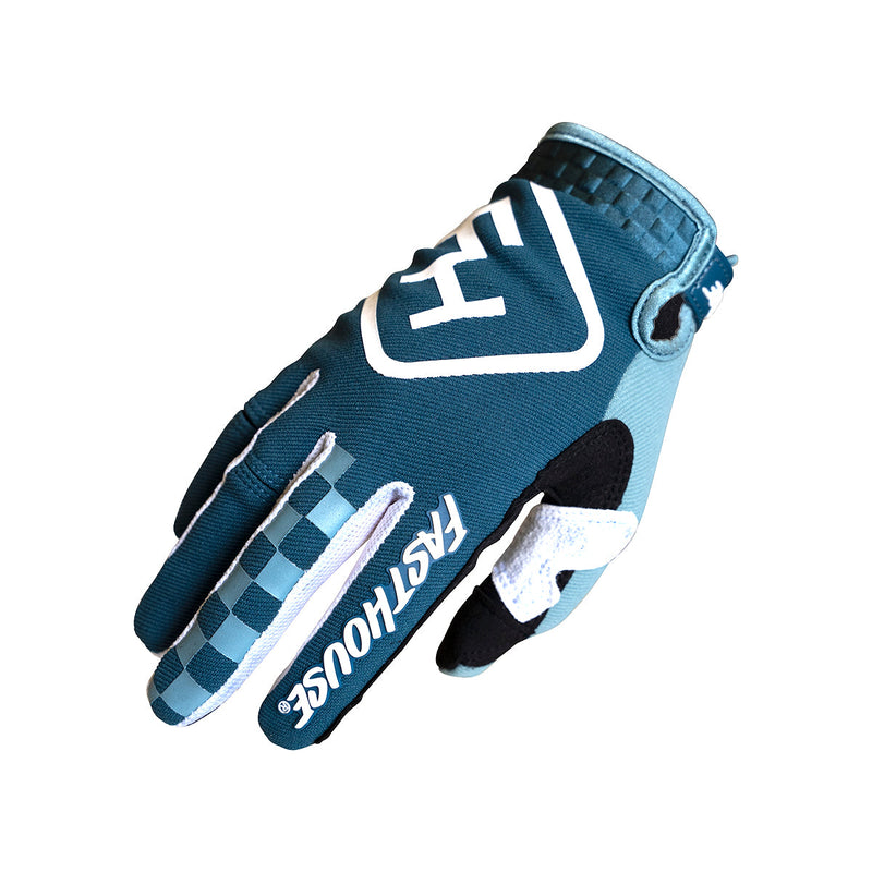 Fasthouse Youth Speed Style Legacy Glove Indigo/Black - Y Small