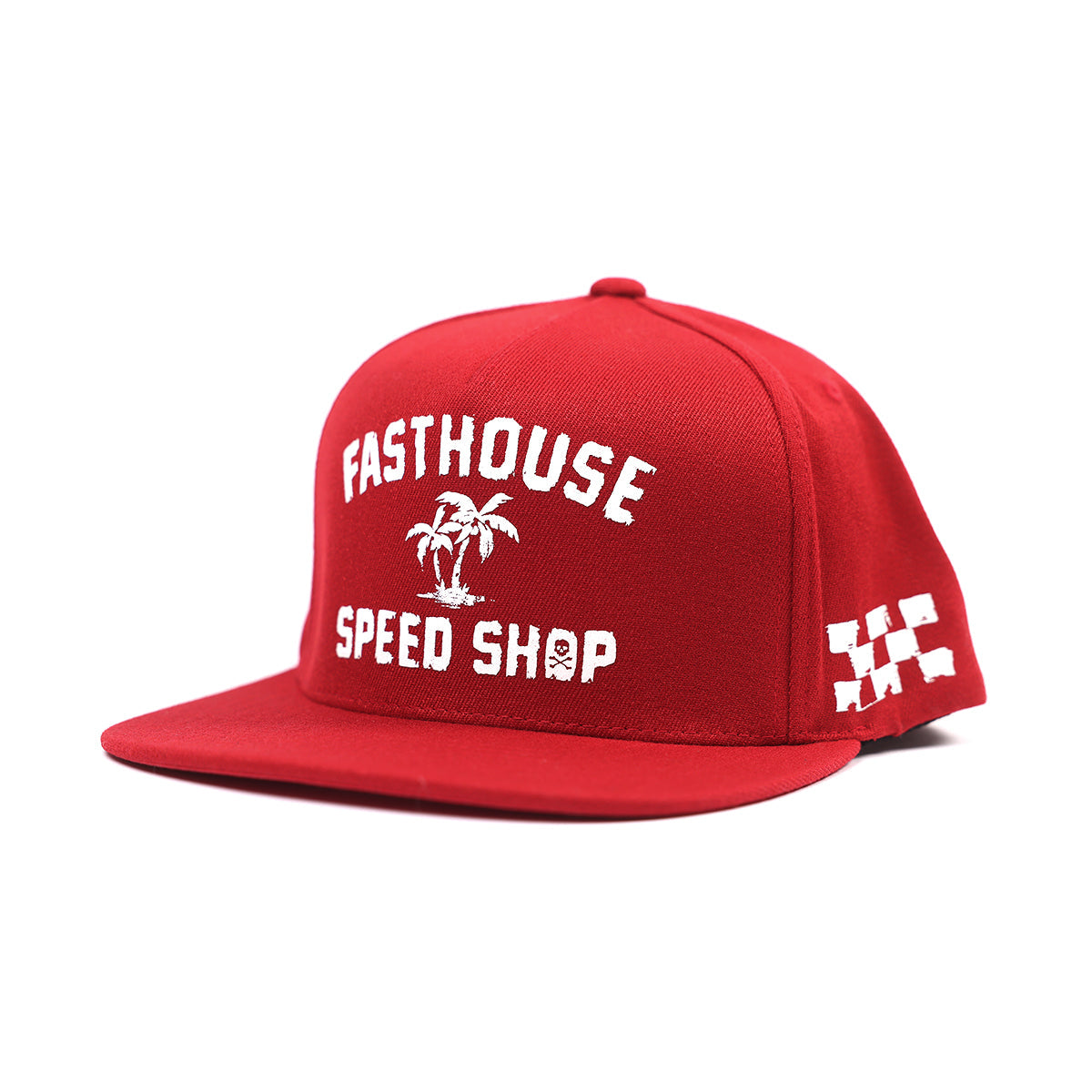Fasthouse Youth Alkyd Hat Red