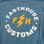 Easy Rider Long Sleeve Youth Tee - Heather Teal