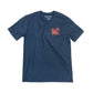 Fasthouse Explorer Youth Tee - Midnight Navy - X-Large