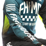 Fasthouse Youth Grindhouse Royale jersey Indigo/Black YLG