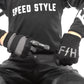 Fasthouse Youth Speed Style Akin Glove Black Gray M