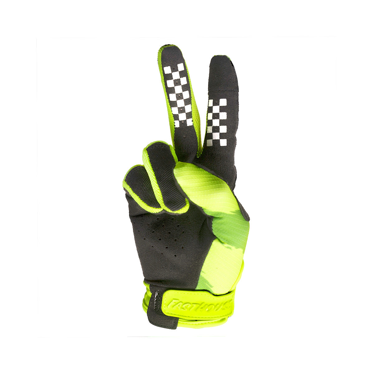 Fasthouse Speed Style Jester Glove Hi-Viz/Black YS