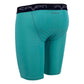Seven Zero Compression Short Black/Aqua - Large