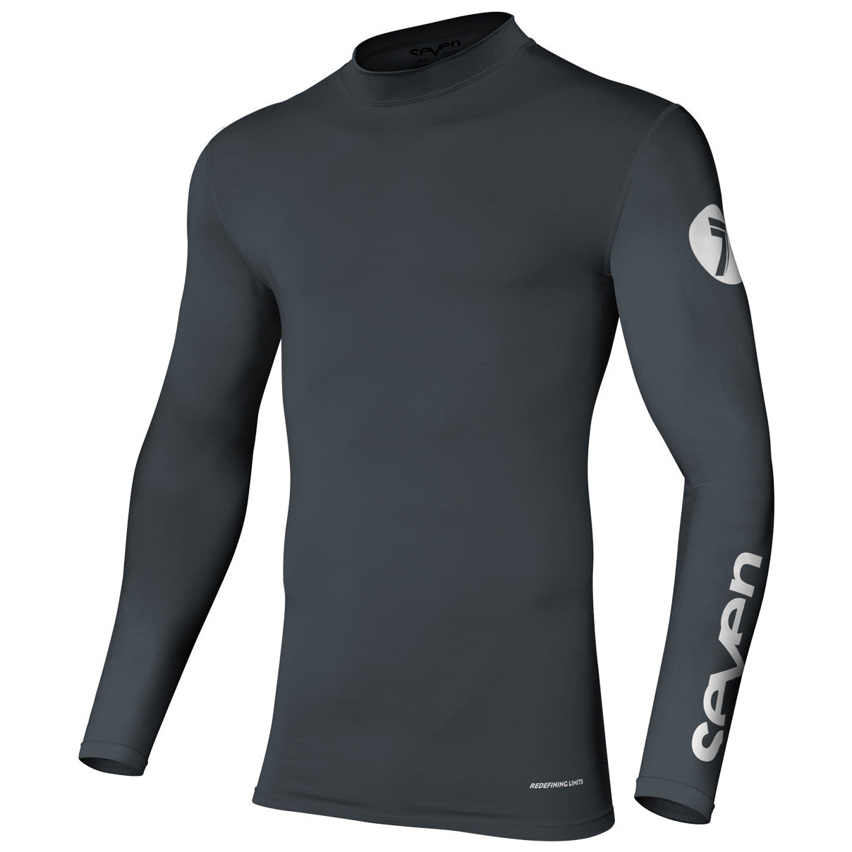 Seven Zero Compression Jersey Charcoal - XLarge