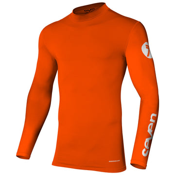 Seven zero Compression Jersey Flo Orange - Small