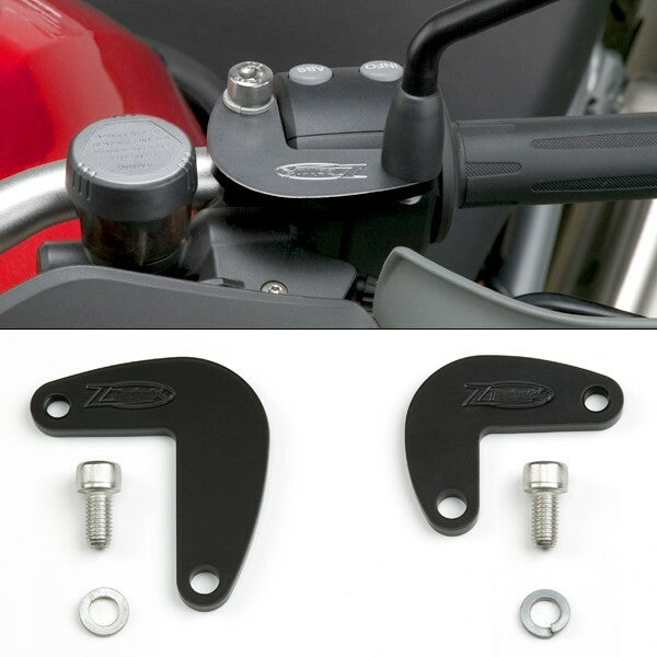 ZTechnik Mirror Extenders Black Pair BMW - BMW R1200GS Adventure (2006-2013)