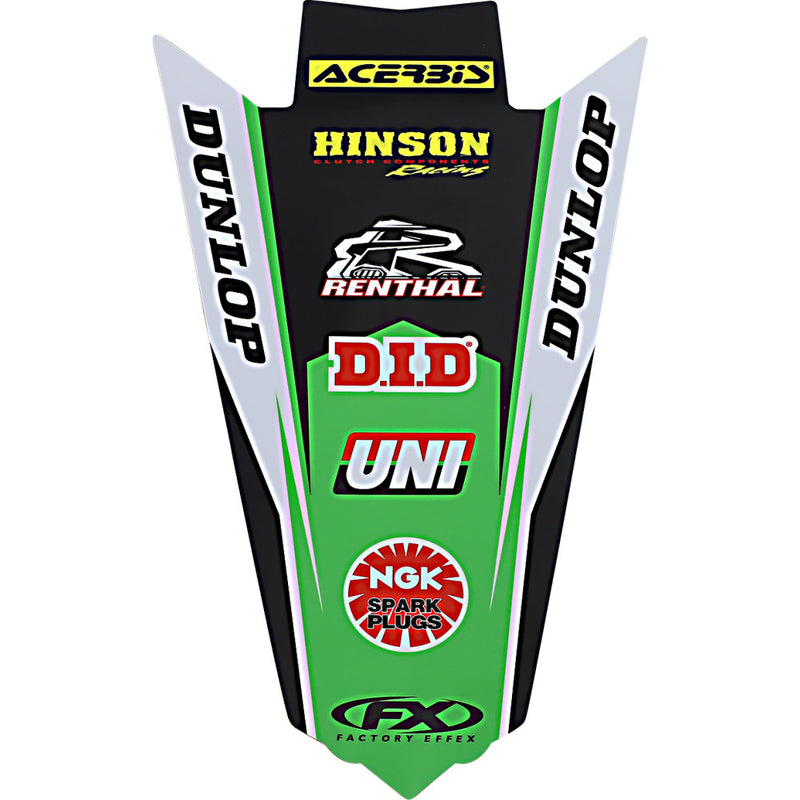 FACTORY EFFEX Rear Fender Graphic - KX 250F/450F 22-32138