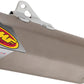 Aluminum Factory 4.1 Rct Slip On W/Stainless Endcap