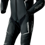 RST S1 D3O CE Leather Suit - Black/White - 2XL