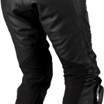 RST Women's S1 CE Leather Pants - Black/Black - 2XL