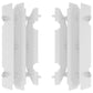 Radiator Louvers Rm/Dr White