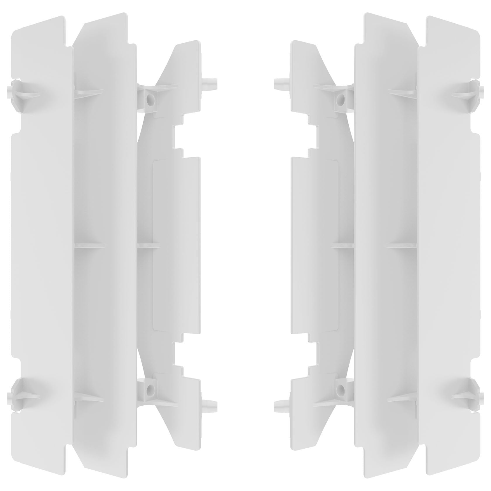 Radiator Louvers Rm/Dr White