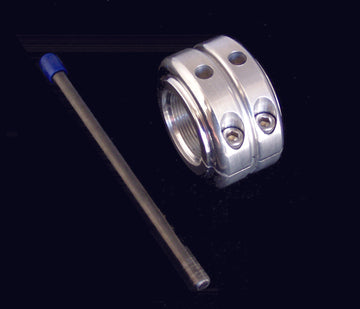 Axle Locking Nut   Double (Silver)