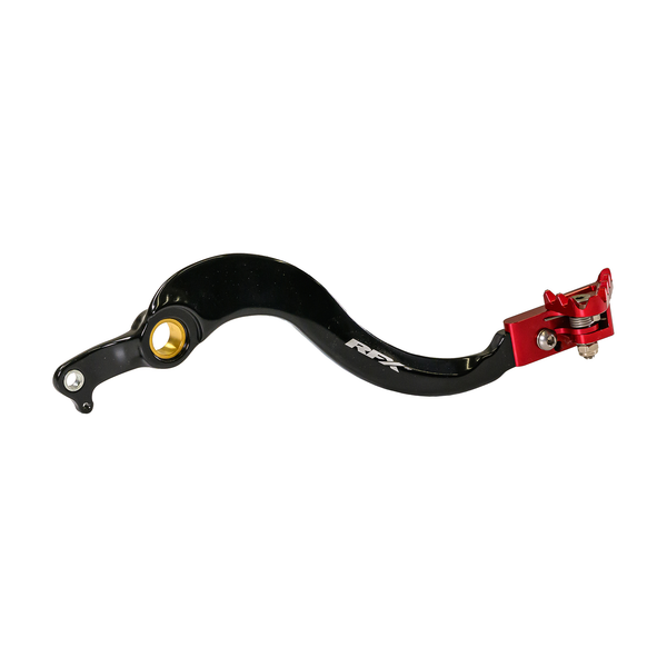 RFX Rear Brake Pedal Red Folding Tip Hon FXRB 10600 99RD