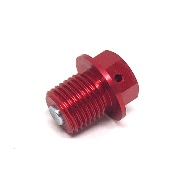 Zeta Magnetic Drain Plug M14XM14-P1.5 Red