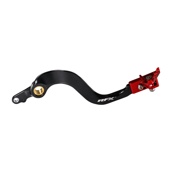 RFX Rear Brake Pedal Red Folding Tip Hon FXRB 10400 99RD