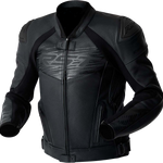 RST Tractech Evo D3O CE Leather Jacket - Black - XS