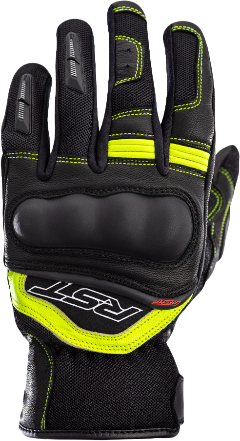 RST Urban Air 3 Mesh CE Glove - Black/Fluro Yellow - XL