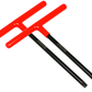T Bar Set Black/Orange Ktm/Husq 6mm/T45