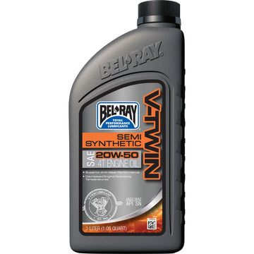 V-TWIN SEMI-SYNTHETIC ENGINE OIL 20W-50 1L