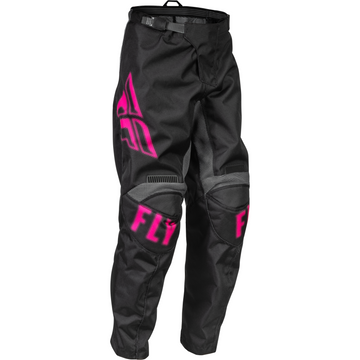 Fly Youth F-16 Pant Black/Pink - Size Y 24 by WPS