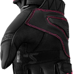 RST Women's S1 CE Leather Glove - Black/Pink - L