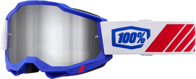 100% Accuri 2 Goggle Kolby Mirror Silver Lens