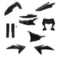 Plastic Kit  Full Ktm Black