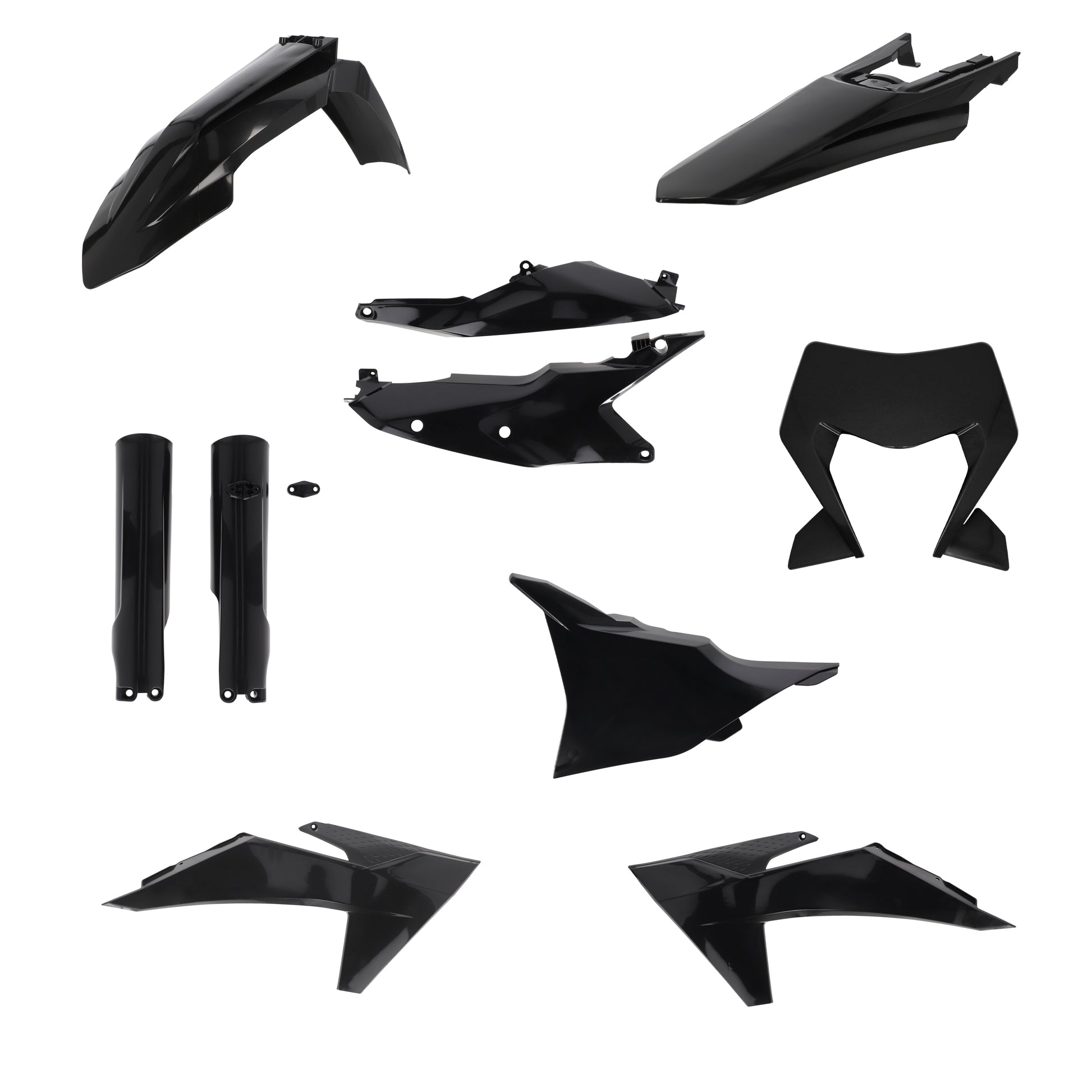 Plastic Kit  Full Ktm Black