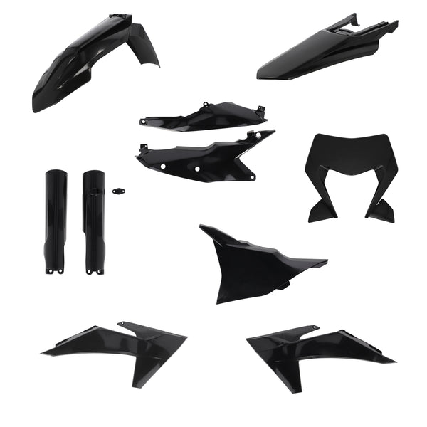 Plastic Kit  Full Ktm Black