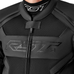 RST S1 D3O Mesh Leather CE Jacket - Black - 5XL