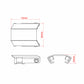 Silencer Heat Guard Extender Silver
