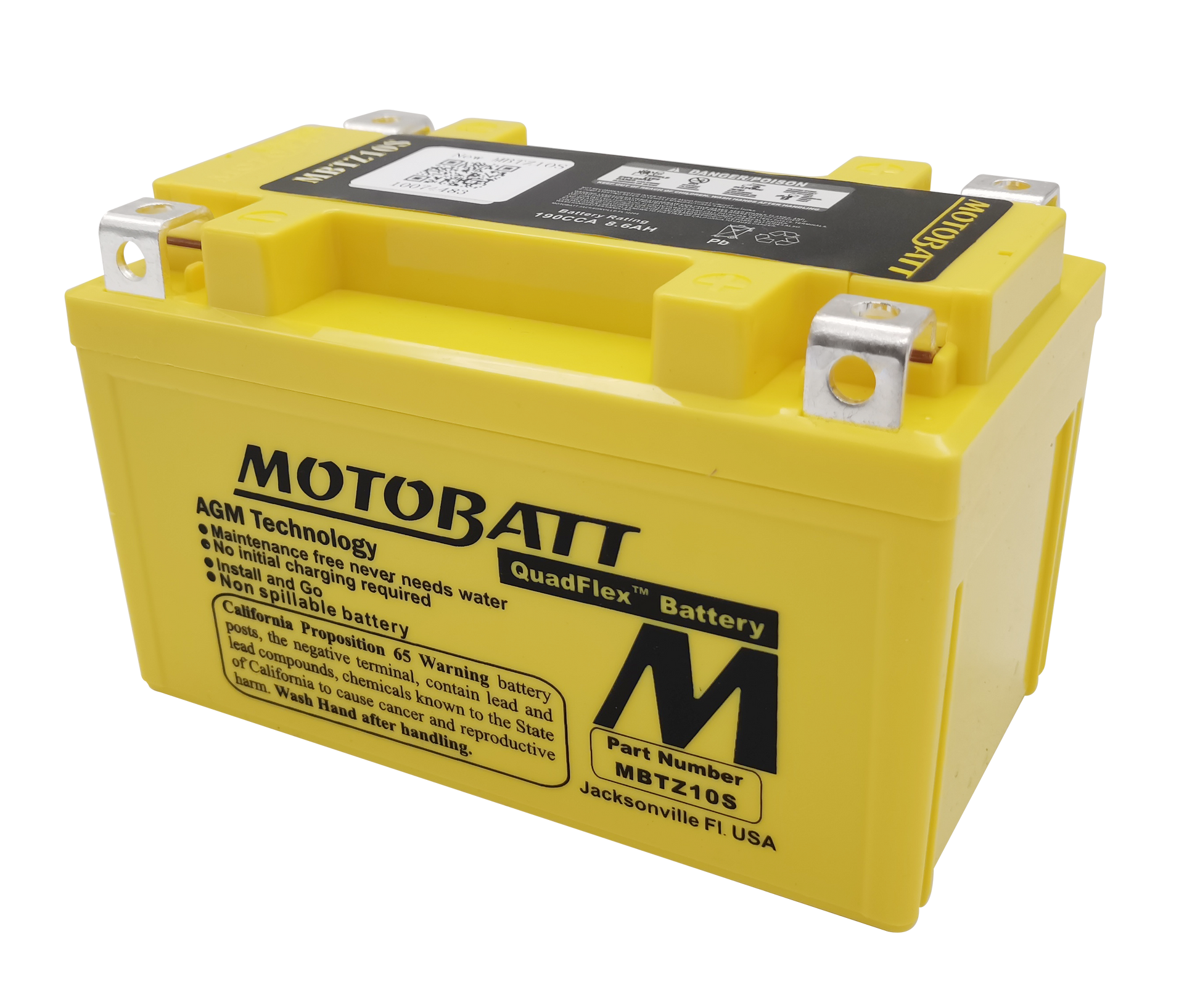 Battery Mbtz10s Sealed Factory Activated