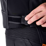 RST Tractech Evo D3O CE Leather Jacket - Black/White - 2XL