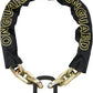Beast 8016l Chain With U Lock Black/Yellow 6 Ft
